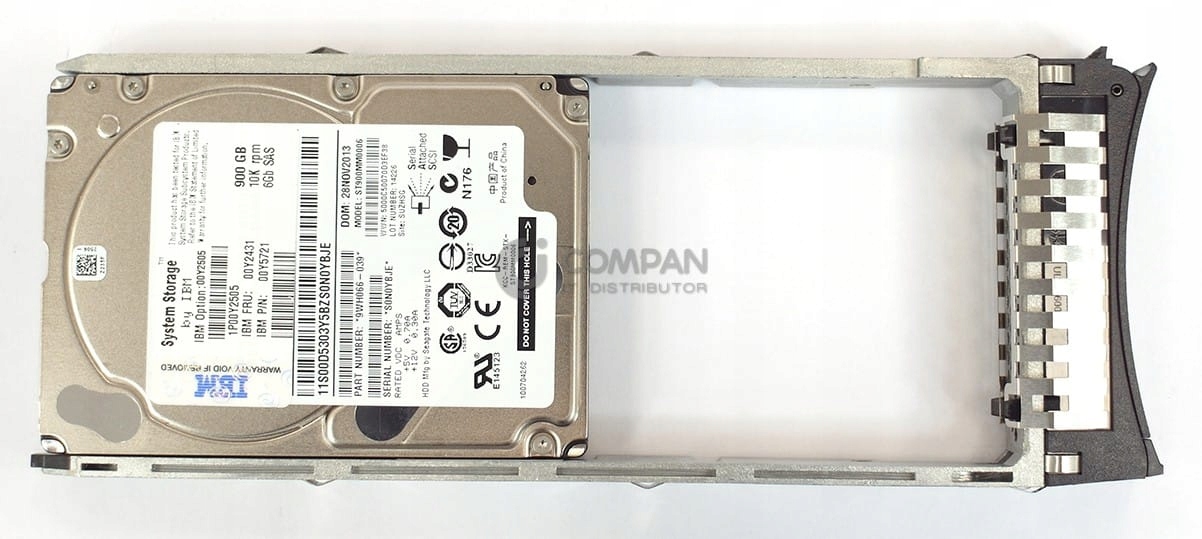 00Y2431 IBM 900GB 10K 6G SAS 2.5 HOT-SWAP - V3700 Producent IBM