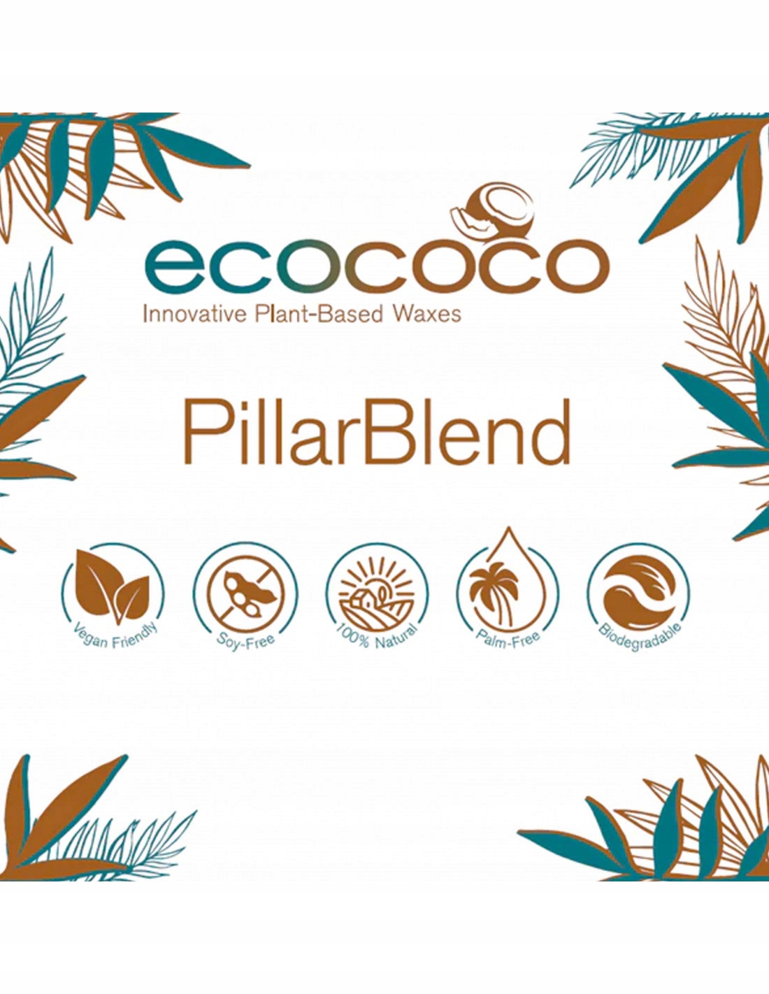 

Wosk kokosowy do świec EcoCoco Pillar Blend 5 kg