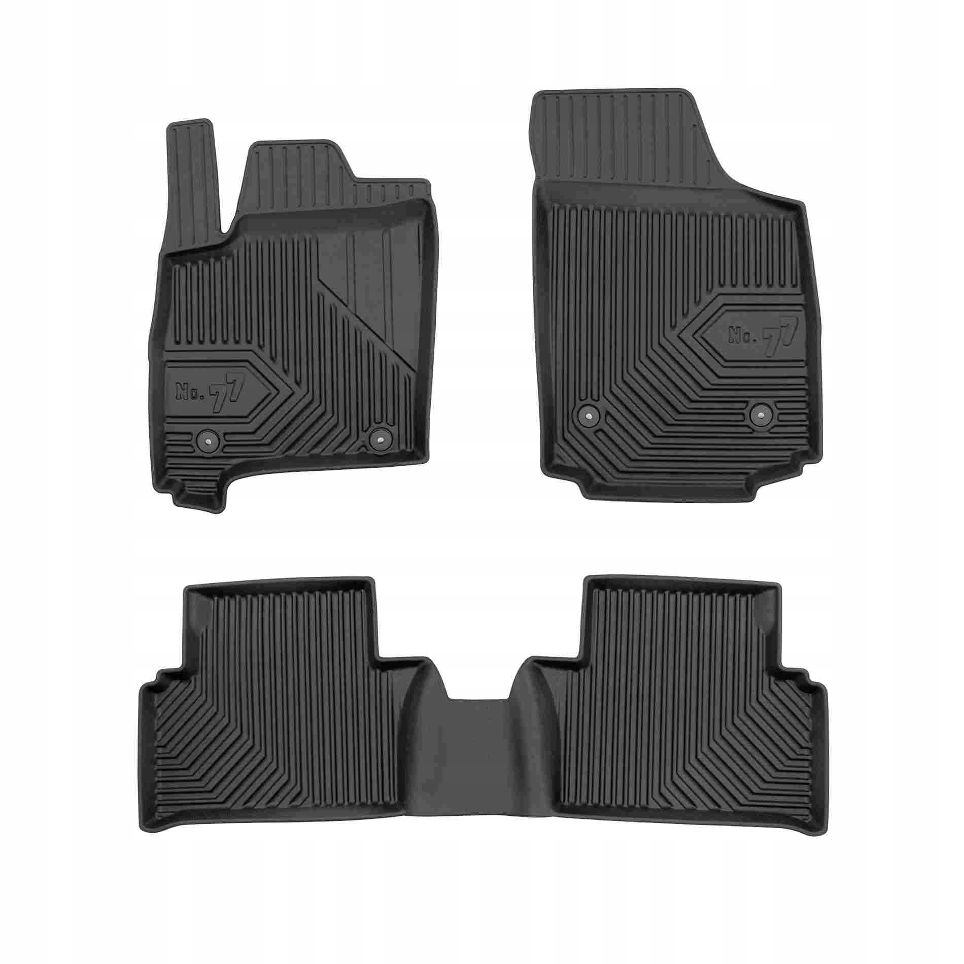 dywaniki gumowe Opel Meriva A 03-10 (3 szt) Frogum 77426382