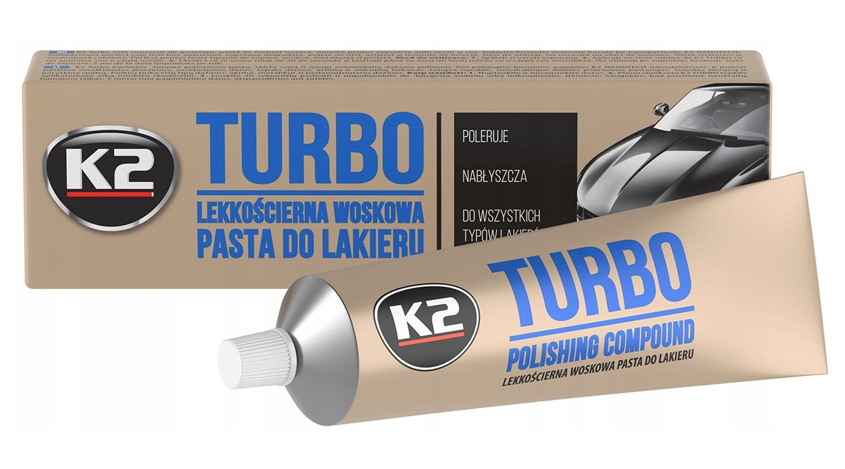 K2 TURBO TEMPO PASTA POLERSKA LEKKOŚCIERNA 120g
