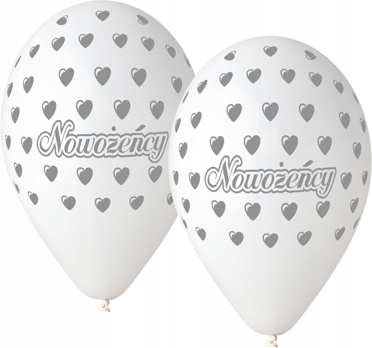 

Balony Premium "Nowożeńcy" białe 12