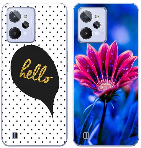 

2+1 Etui Silikon Do Realme C31 Szkło
