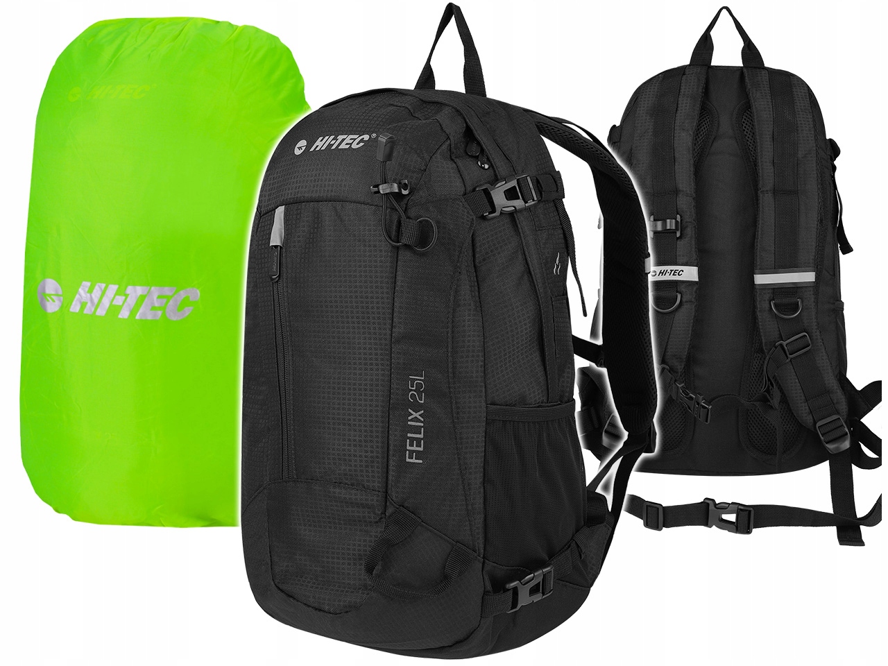 

Plecak Turystyczny Hi-tec Felix Sportowy 25L Black