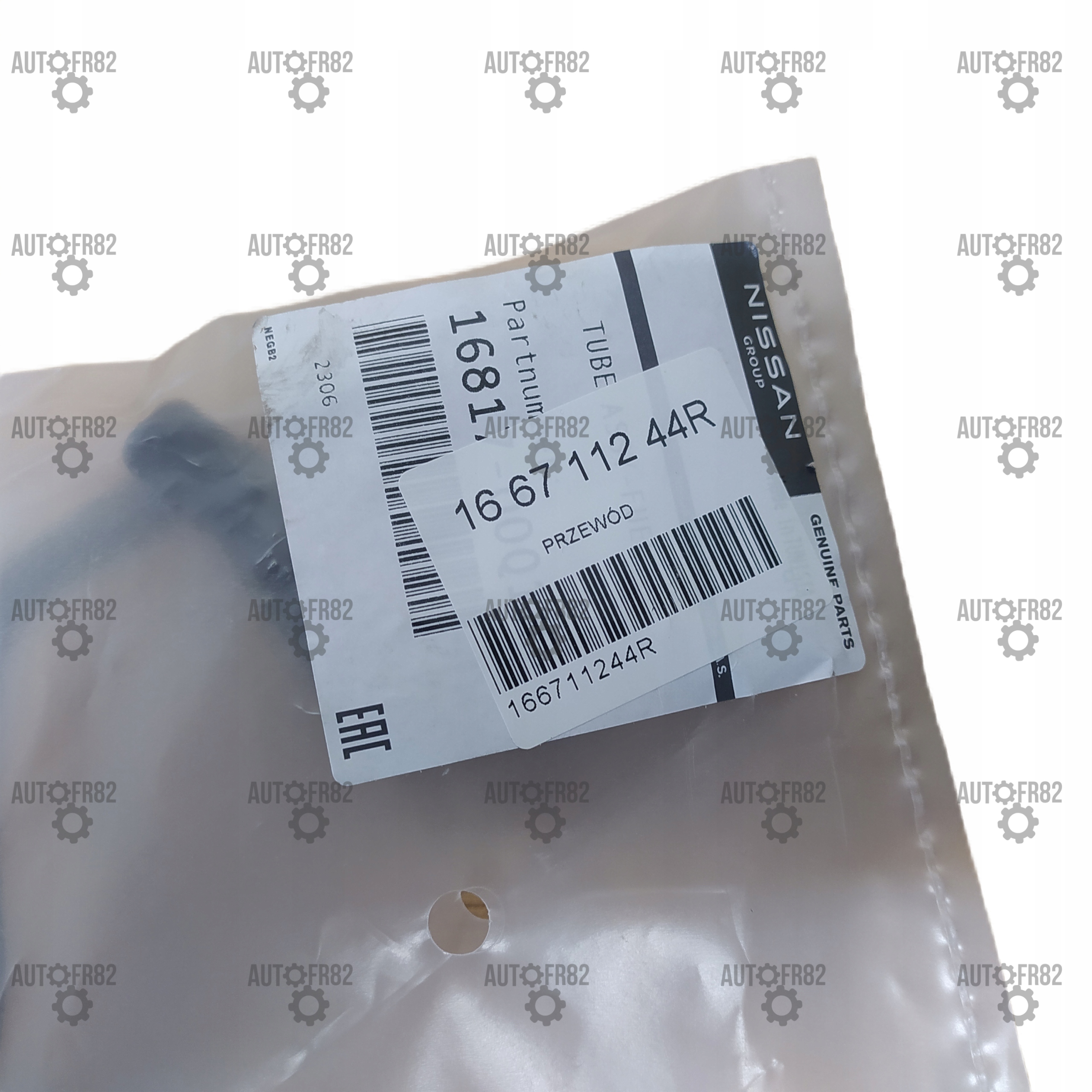 PRZELEW WTRYSKU ORYGINAŁ RENAULT OE 166711244R Typ silnika Diesel