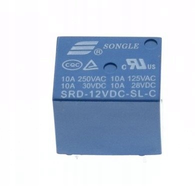 Przekaźnik SONGLE SRD-12VDC-SL-C - 12V Kod producenta SRD-SL-A