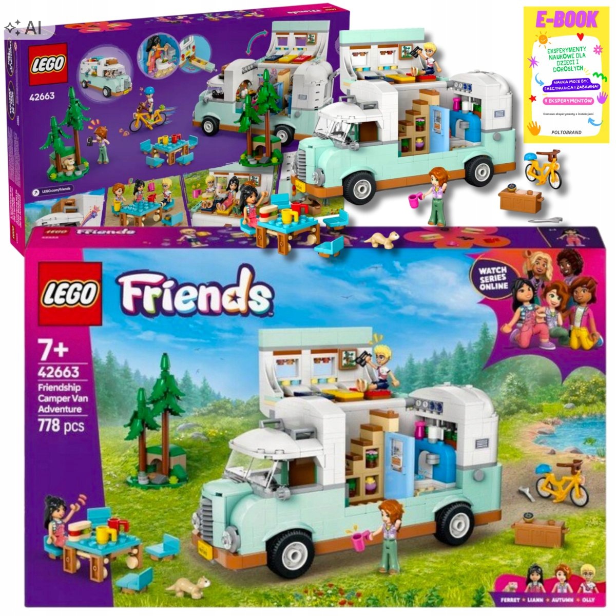 Lego Zestaw Friends Przygoda Kamperze Przyjaciół Dla Córki Ebook