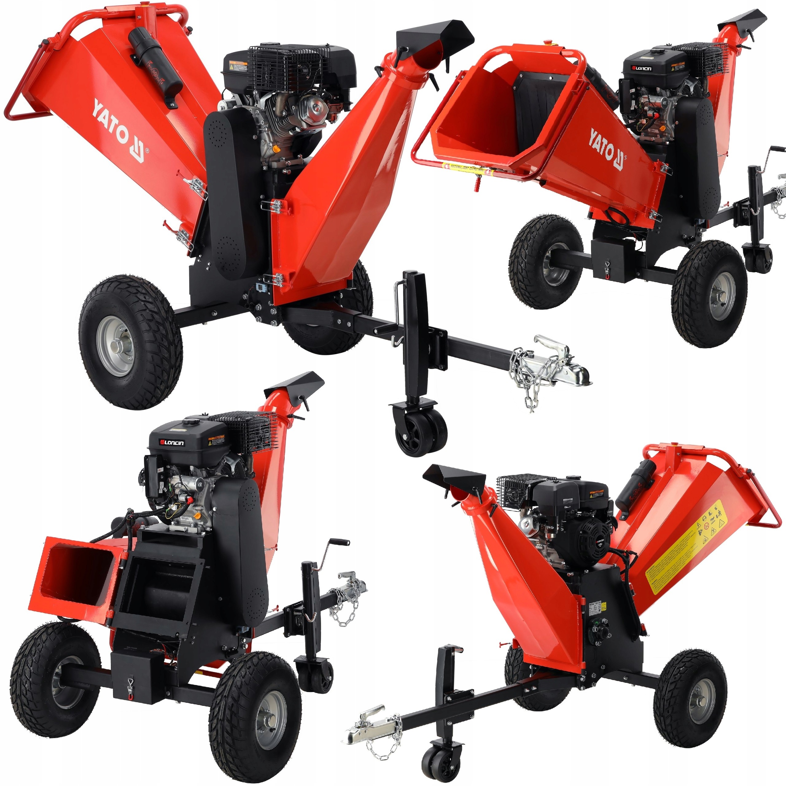 Yato spalinowy rozdrabniacz do gałęzi Średnica Do 150 MM 420 CM3 YT-86158