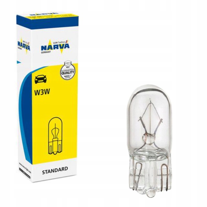 

Narva Żarówka Tablicy Rej W3W 12V 1SZT
