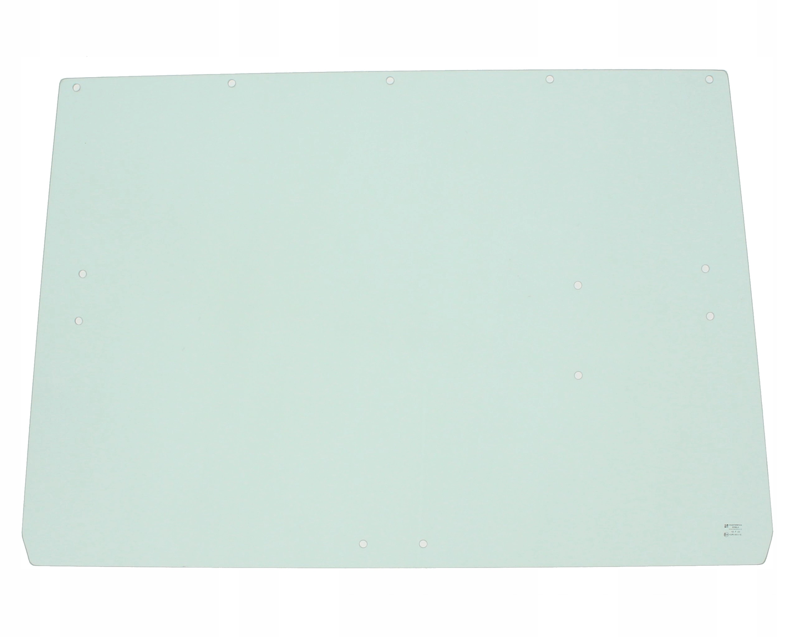 sklo John Deere kab SG2 zadní zelené 5 ot L36606