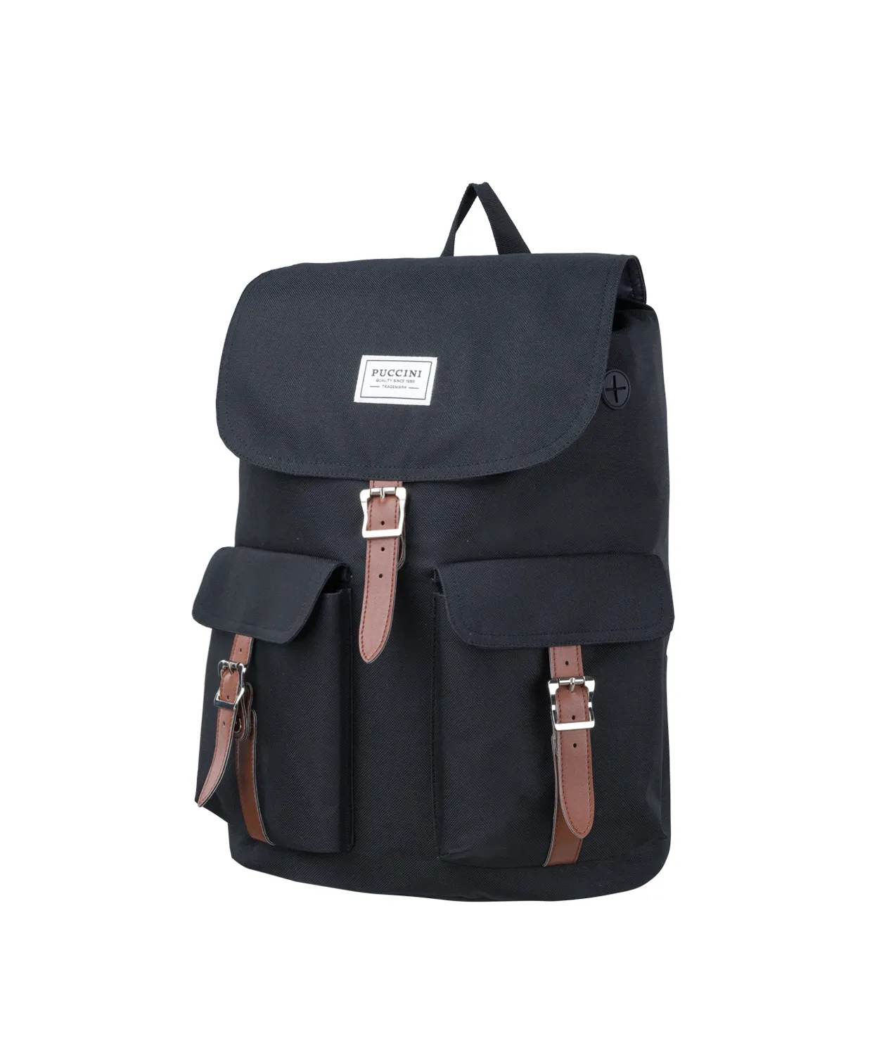 Školní Batoh Látkový Turistický Sportovní Puccini Černý PM2021 1