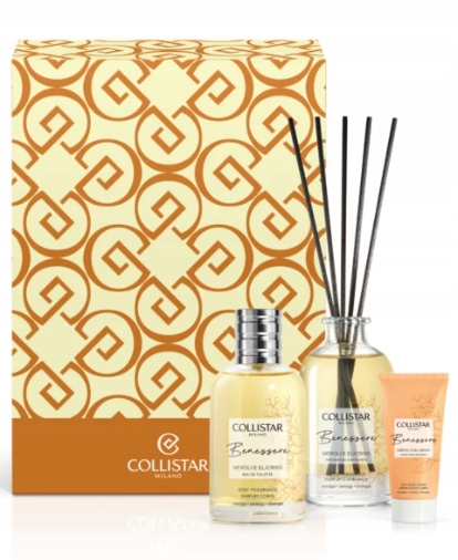 Collistar Benessere Neroli and Helichrysum sada Edt máslo difuzér vůně