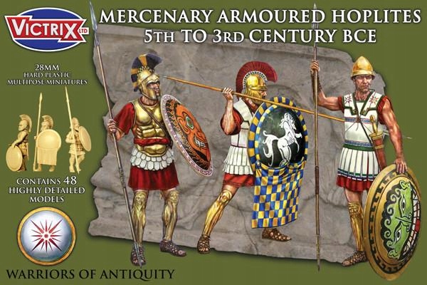 Mercenary Armoured Hoplites 5th to 3rd Century BCE , Victrix