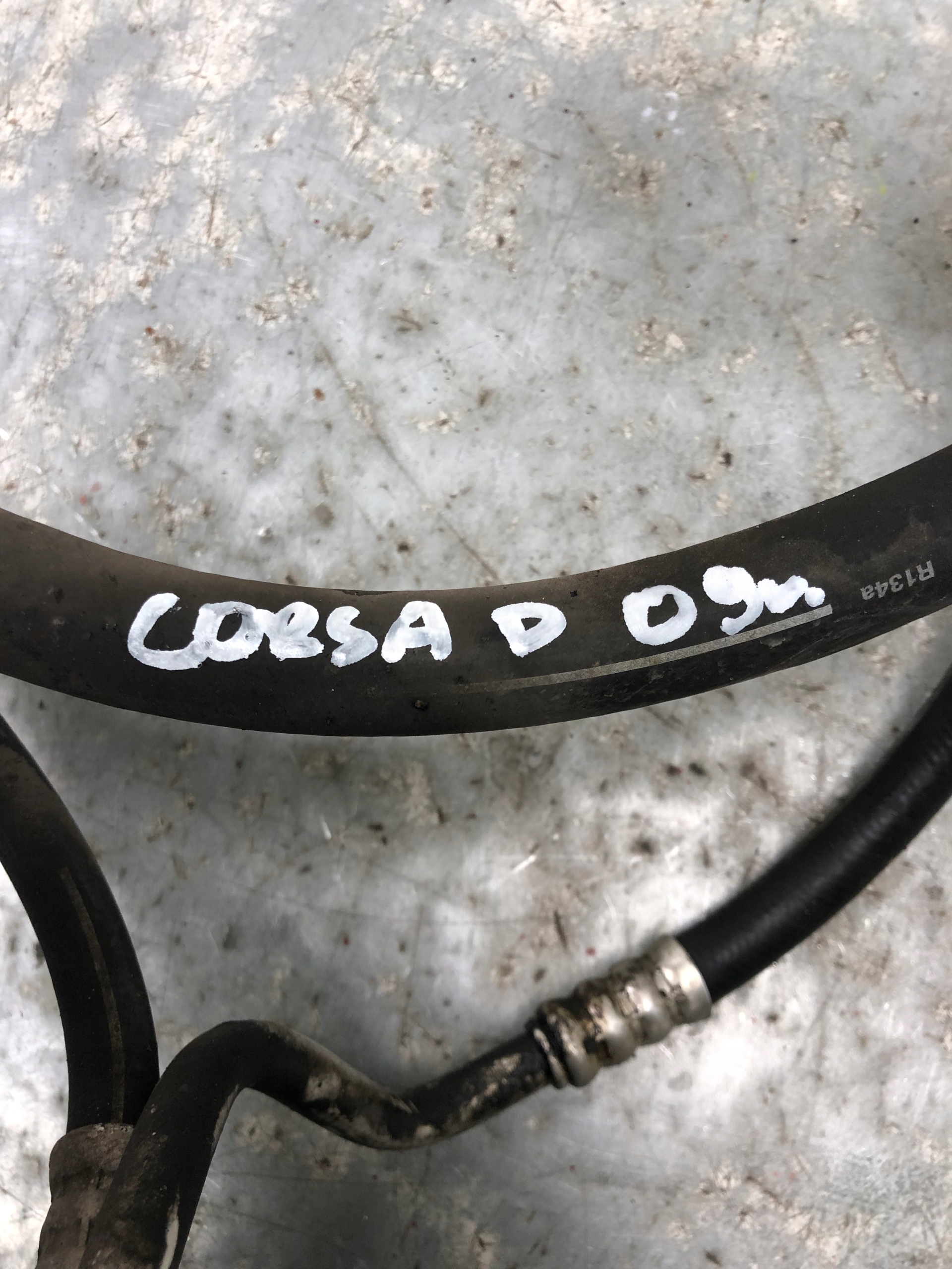 vedení klimatizaci OPEL CORSA D