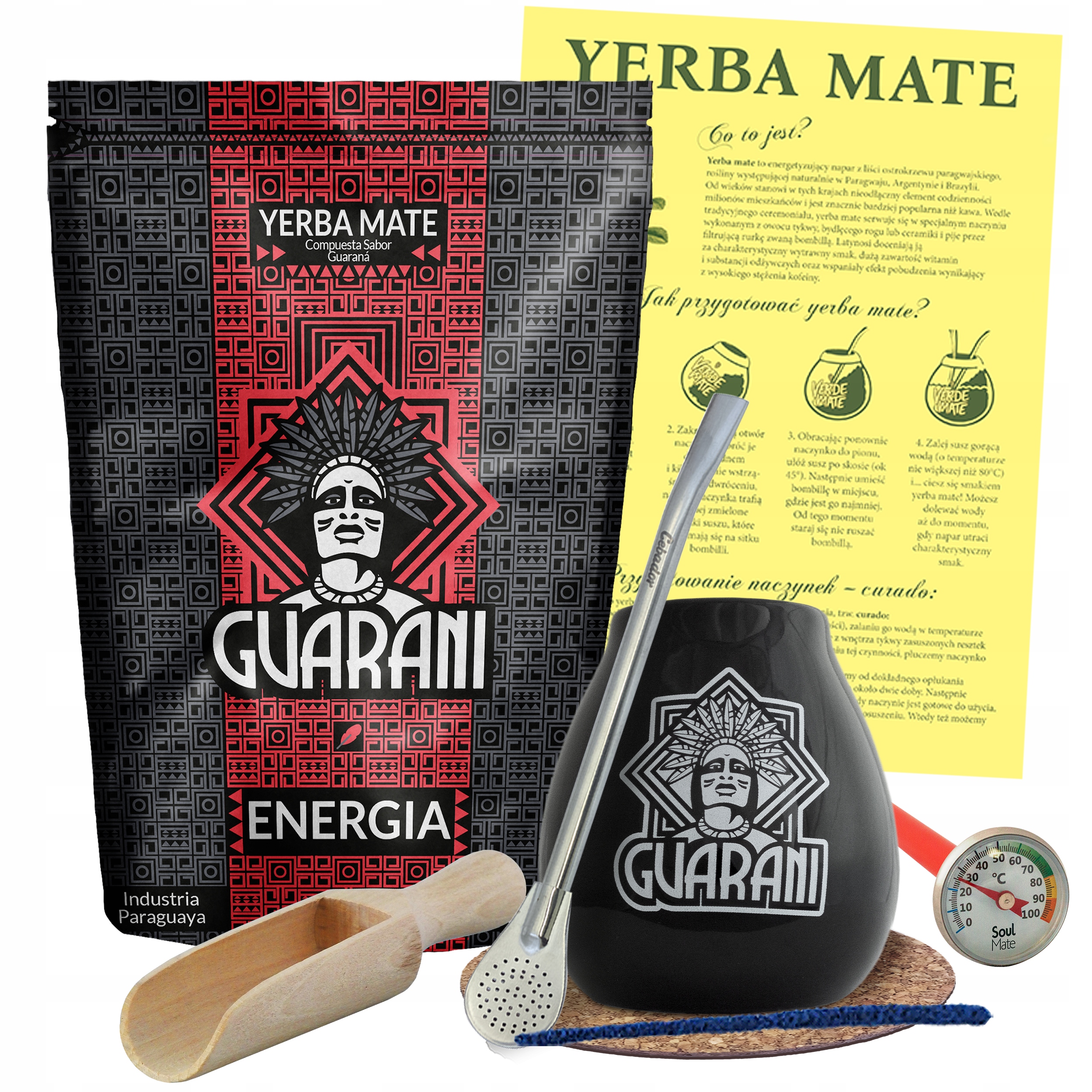 Levně Sada Yerba Mate Guarani Energia 500 g