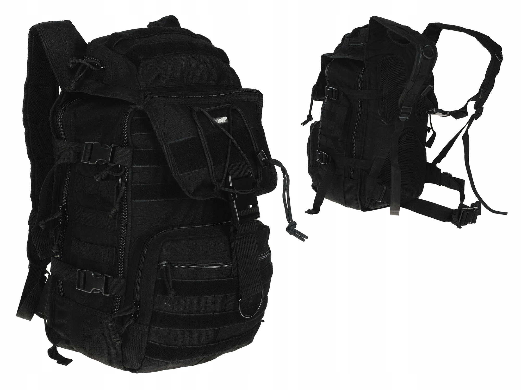 Školní Batoh na notebook Vojenský taktický Texar Traper 35L černý