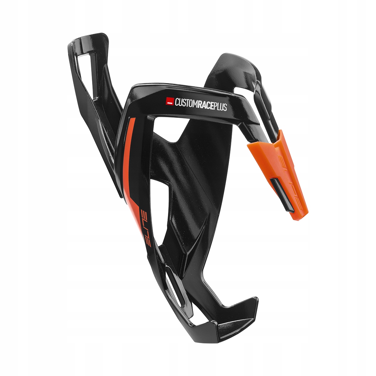 Koszyk na bidon ELITE Custom Race Plus Black/Orange