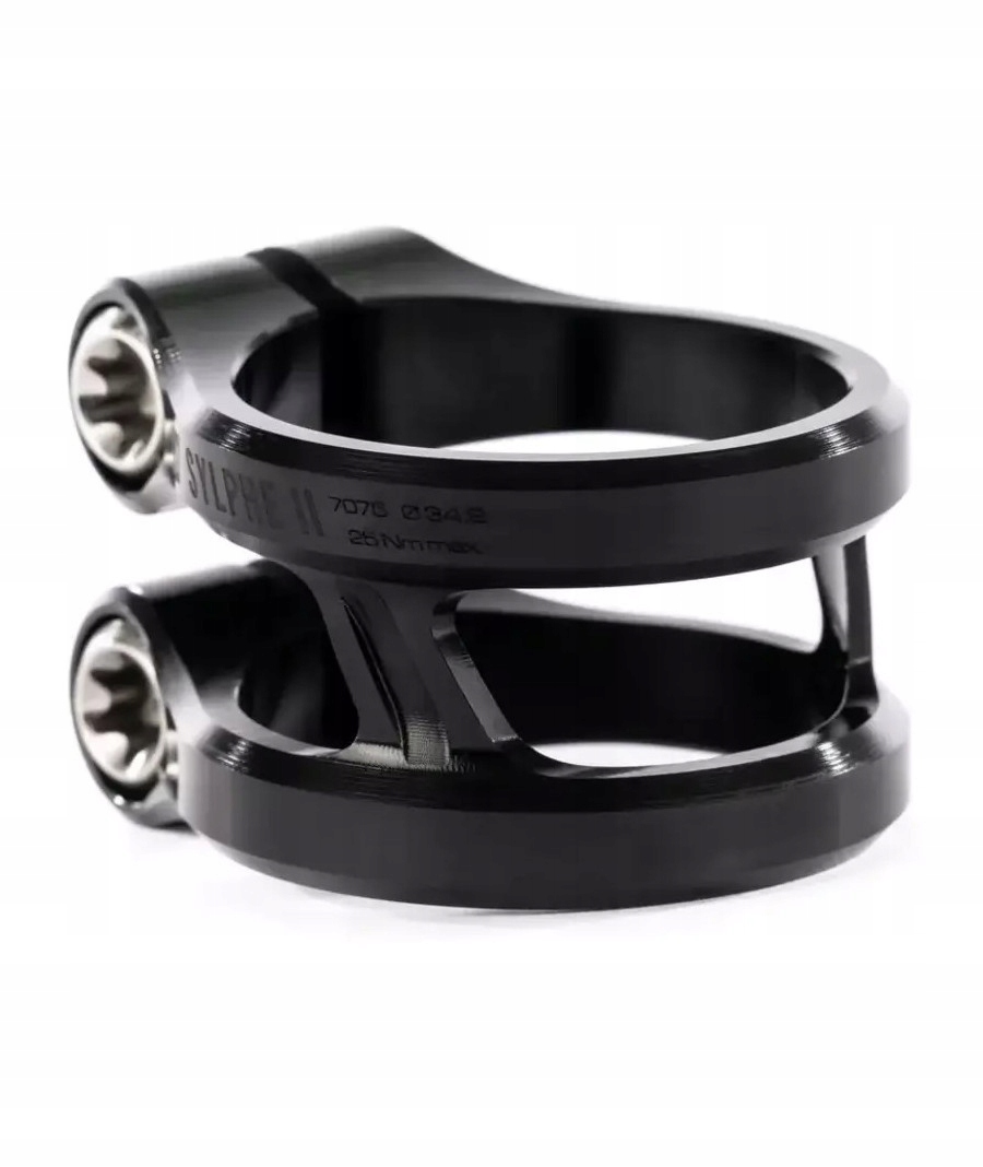 Zacisk Ethic Sylphe Double Clamp V2 34.9 Black