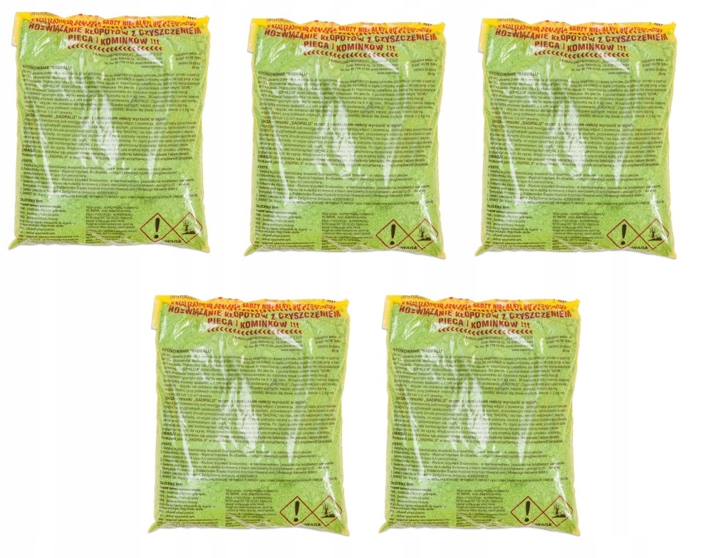 Dopalovač Sazí, Čistý Kamna A Komín 5 Kg