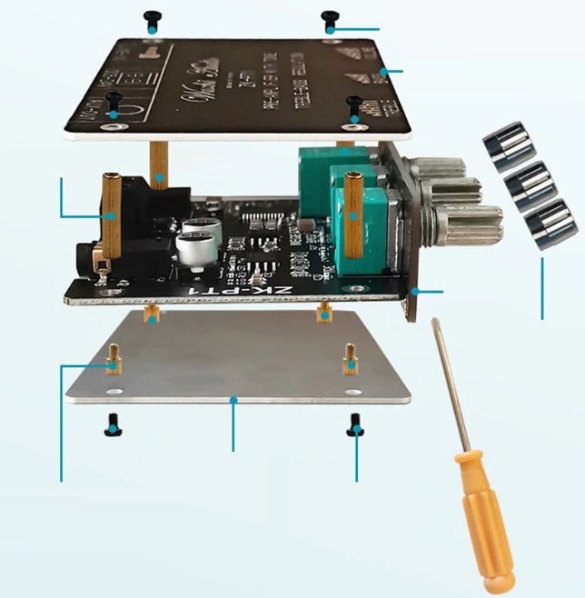 Przedwzmacniacz bluetooth Producent Inna