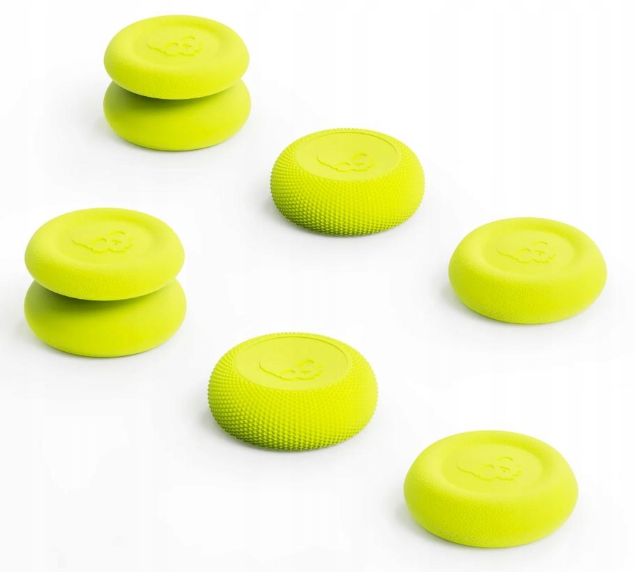 Silikonové Gumičky Skull&Co 6-PACK pro Lenovo Legion Go Limetka Žlutá