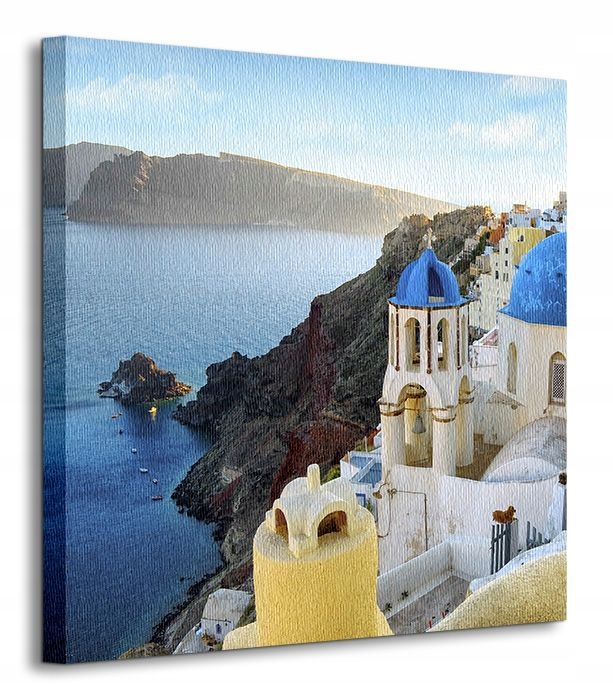 

Obraz płótno Grecja Wyspa Santorini Oia 40x40 cm