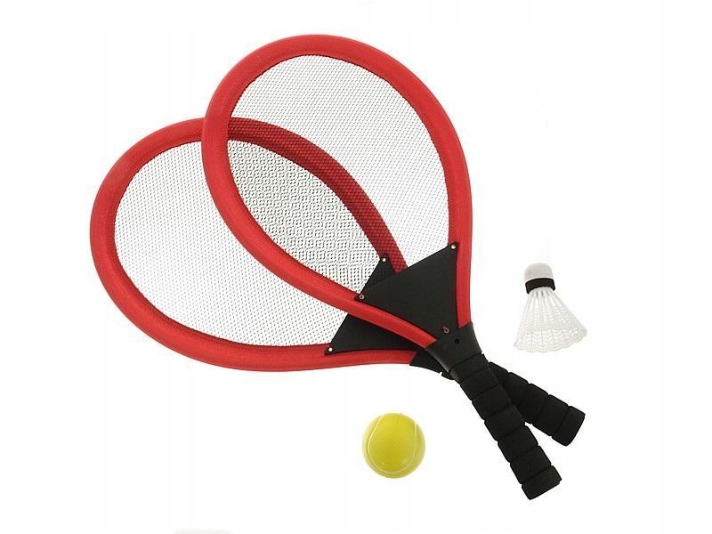 DUŻE RAKIETKI Z LOTKĄ I PIŁECZKĄ, ADAR