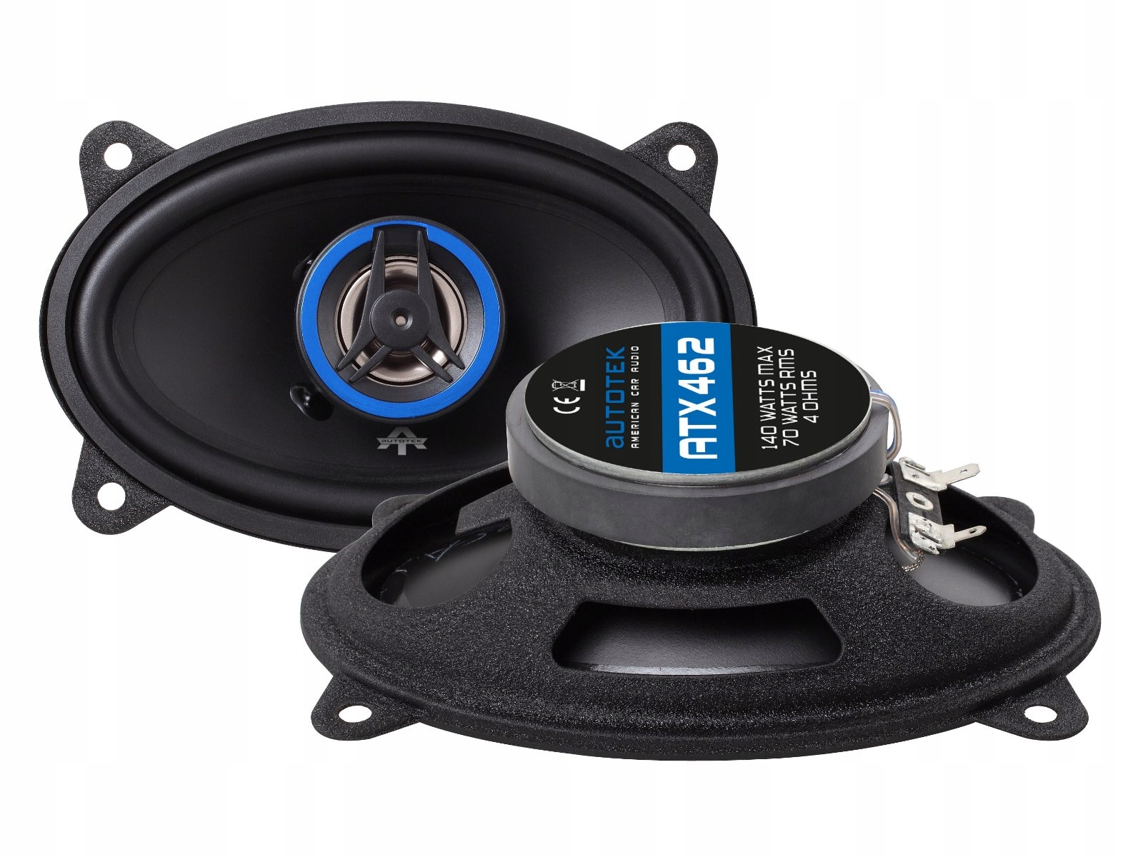 Reproduktory 4x6'' Daewoo Nissan Fiat Peugeot Seat Škoda Vw ATX462 2ks