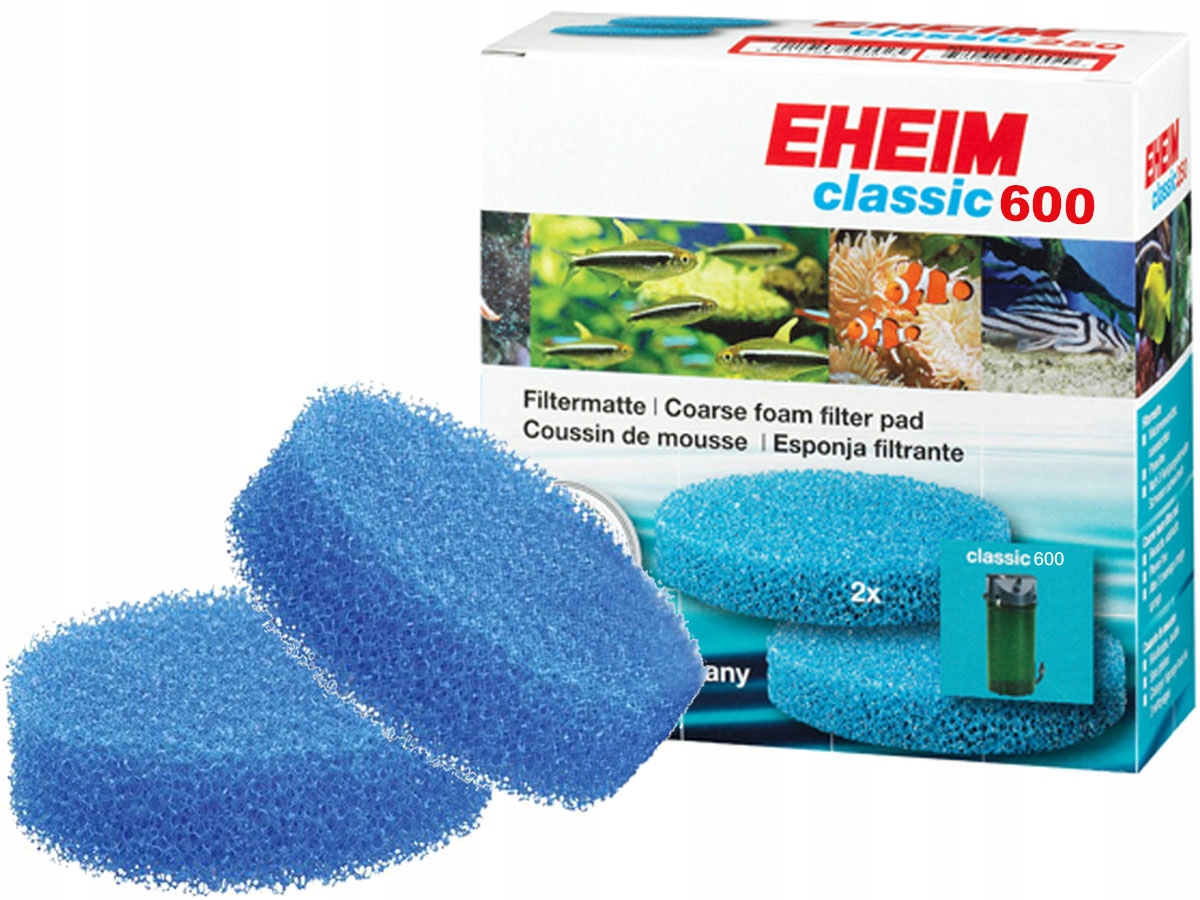 

Eheim Blue Filter Niebieska Gąbka Classic 600 2217