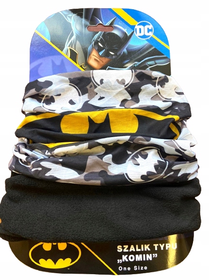 

Komin Dziecięcy Szalik Ciepły Batman