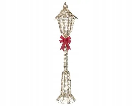 Vonkajšia blikajúca Led lampa 30x30x150 cm