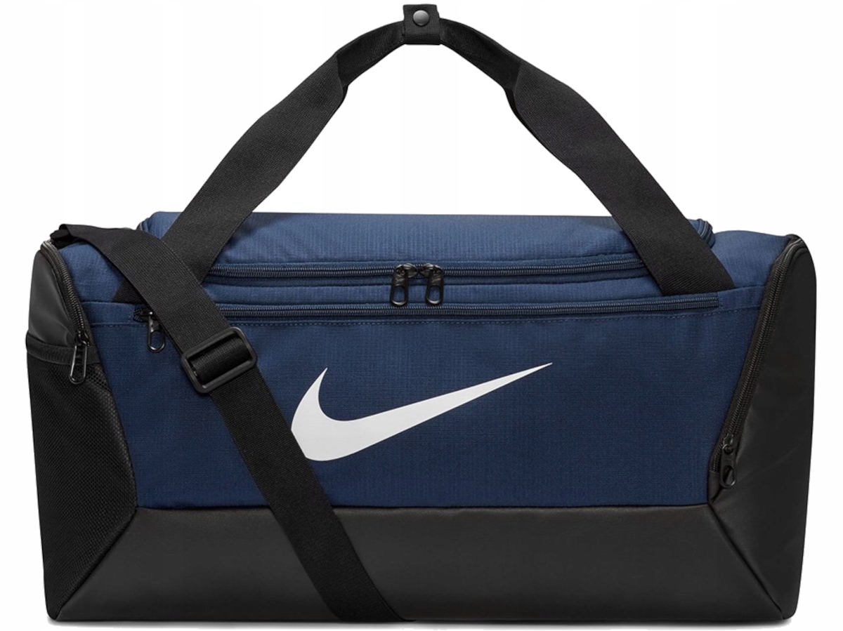 Nike cestovní sportovní tréninková taška Brasilia DM3976-410, modrá, 41 l