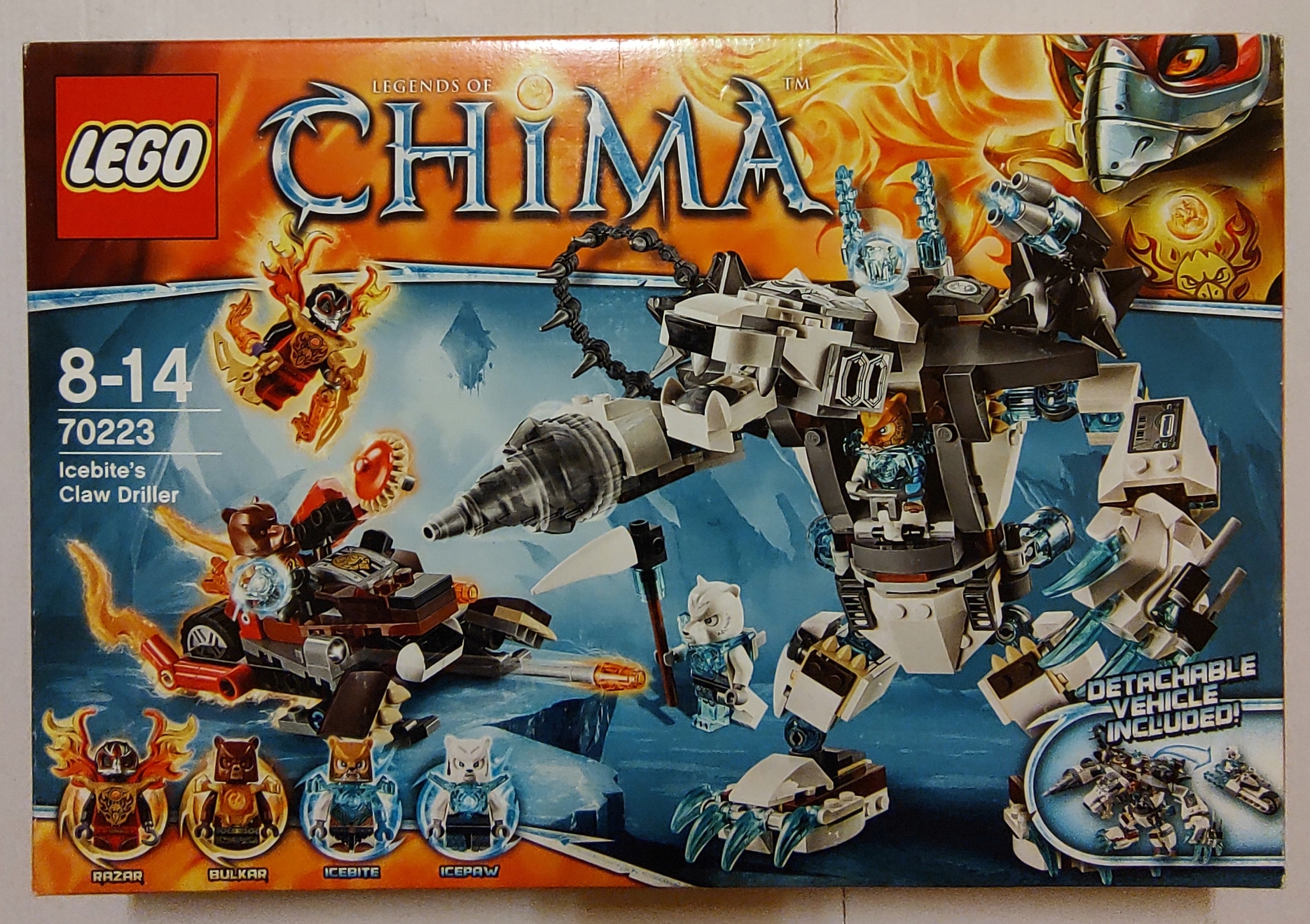 Lego Chima 70223 Niszczyciel Icebite'a