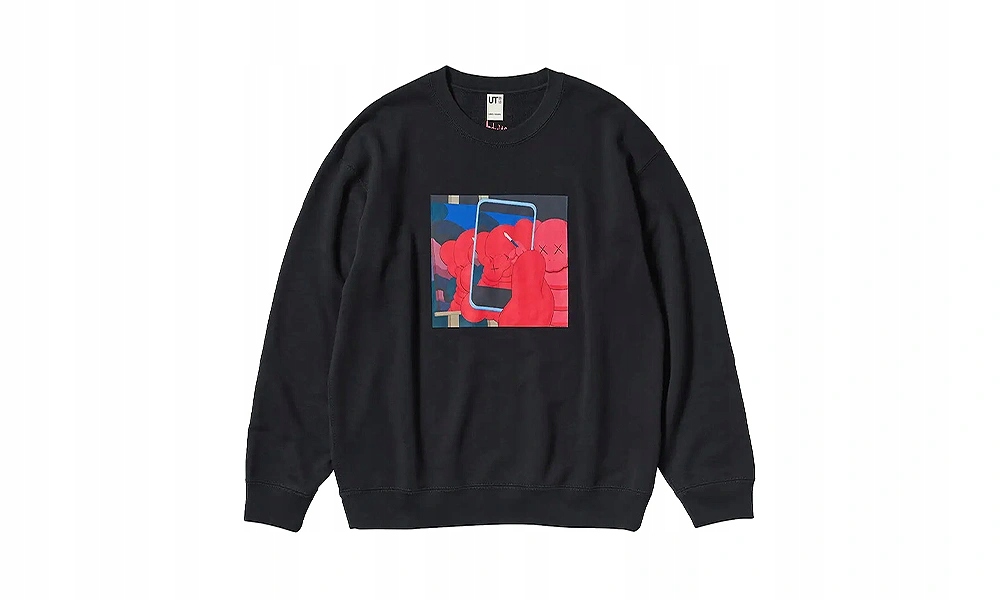 Mikina Bez Kapuce Crewnack Kaws x Uniqlo Warhol Graphic 476119 M