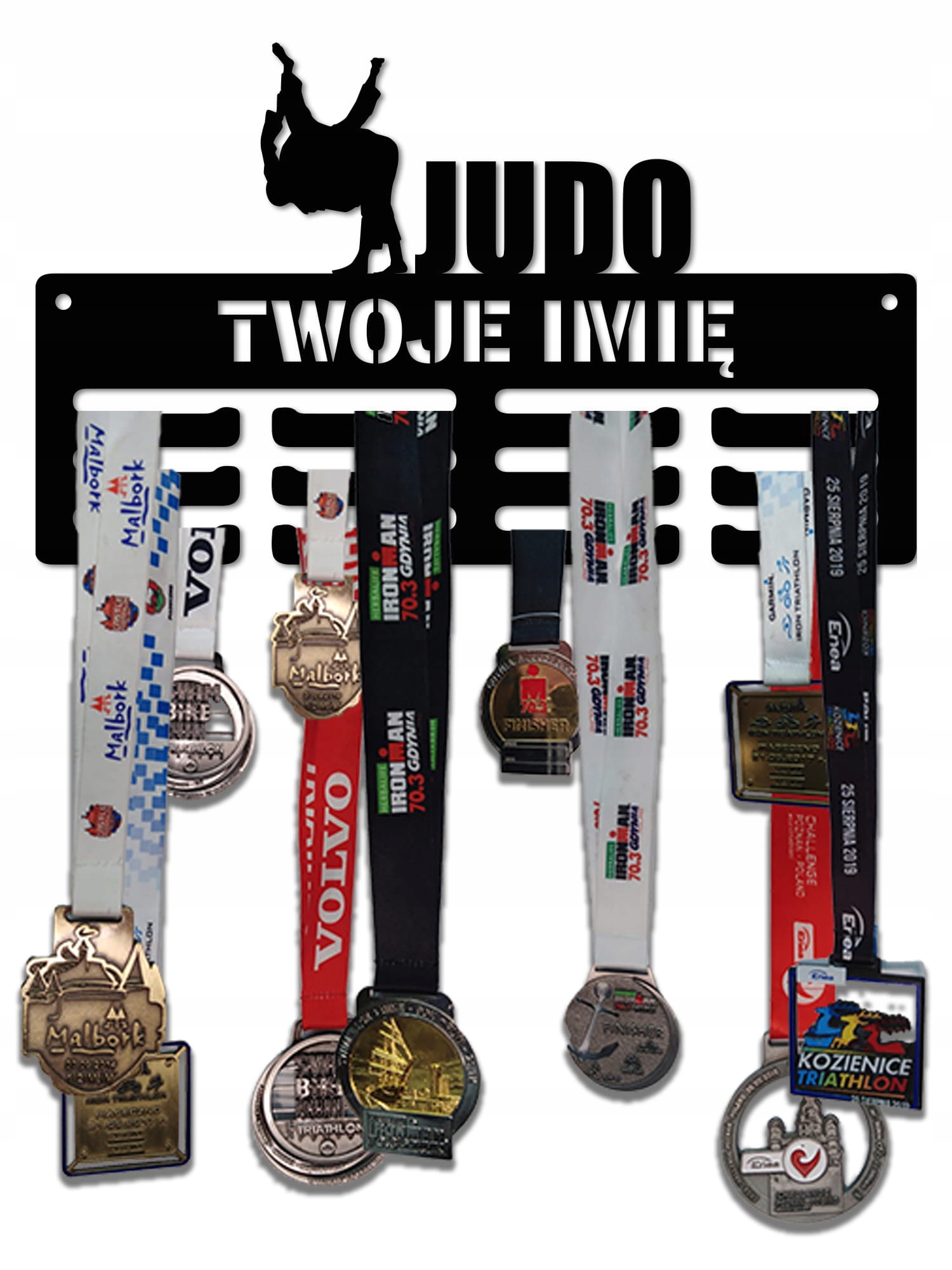 

Wieszak na medale z imieniem Judo 179.3