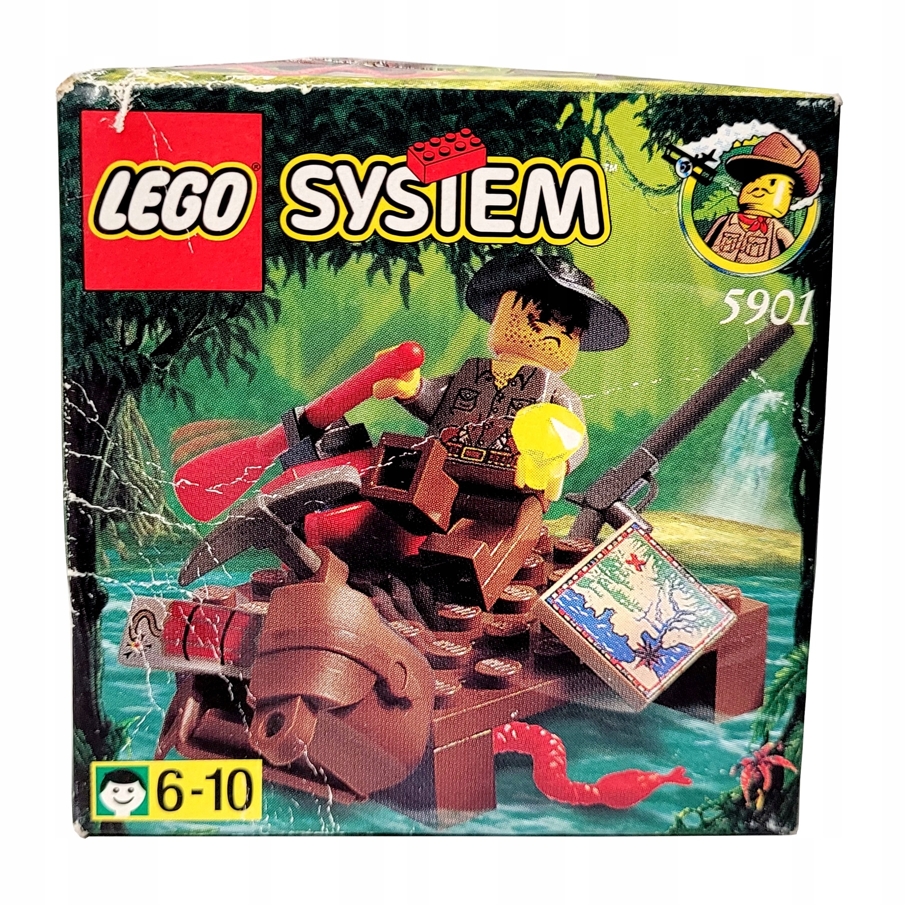 Lego Adventurers Jungle System 5901 Misb Jungle 1999 choinka mikołaj