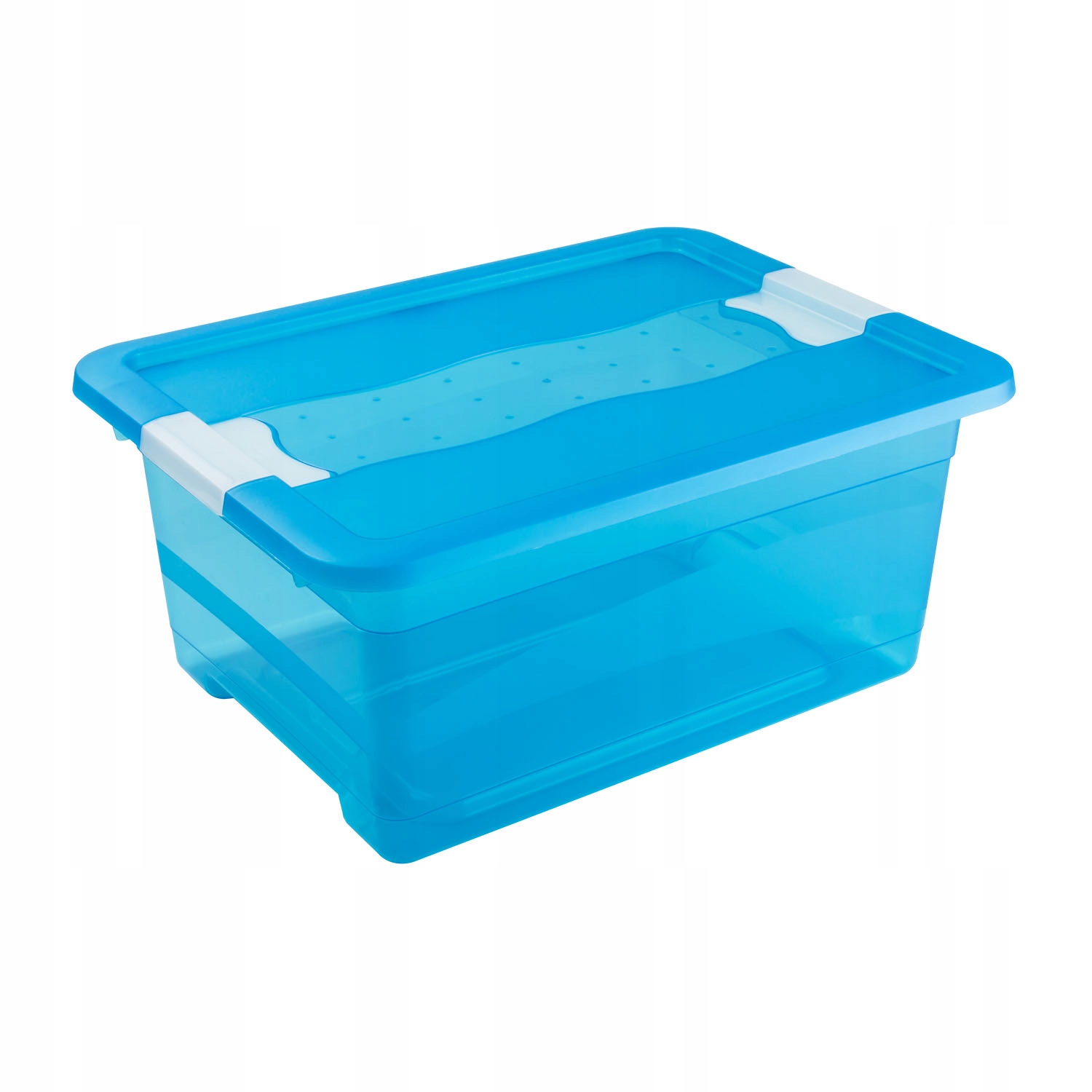 

Cornelia pojemnik crystalbox 12L pokrywka niebie