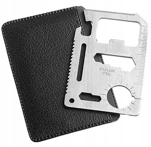 ZESTAW PRZETRWANIA - Kompas Multitool Nóż Krzesiwo Model MT026