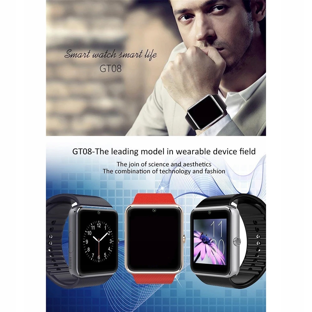 Smartfon Zegarek Smartwatch SIM Kod producenta 5464khjp
