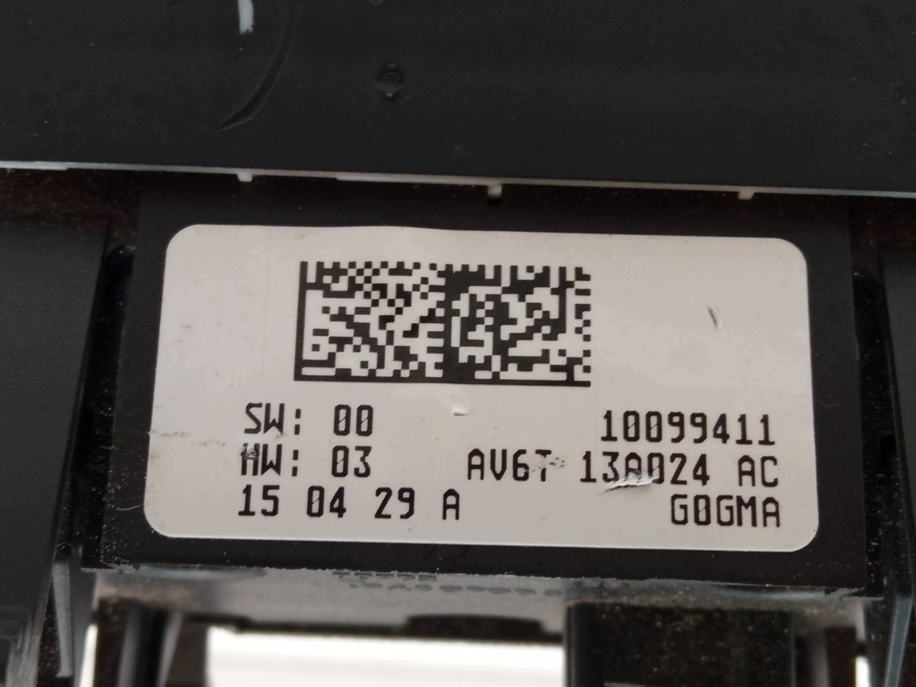 light switch AV6T-13A024-AC Ford Kuga II (2012-)