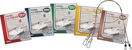 Przypon stalowy Mistrall Wire Leaders 20cm/11kg