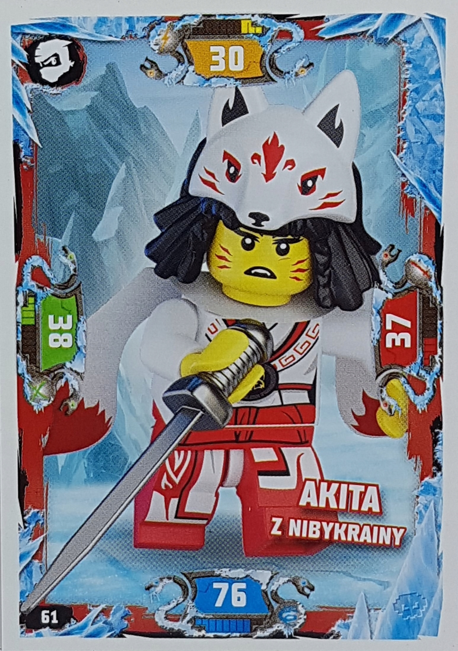 Karta Lego Ninjago Seria 5 Numer 061
