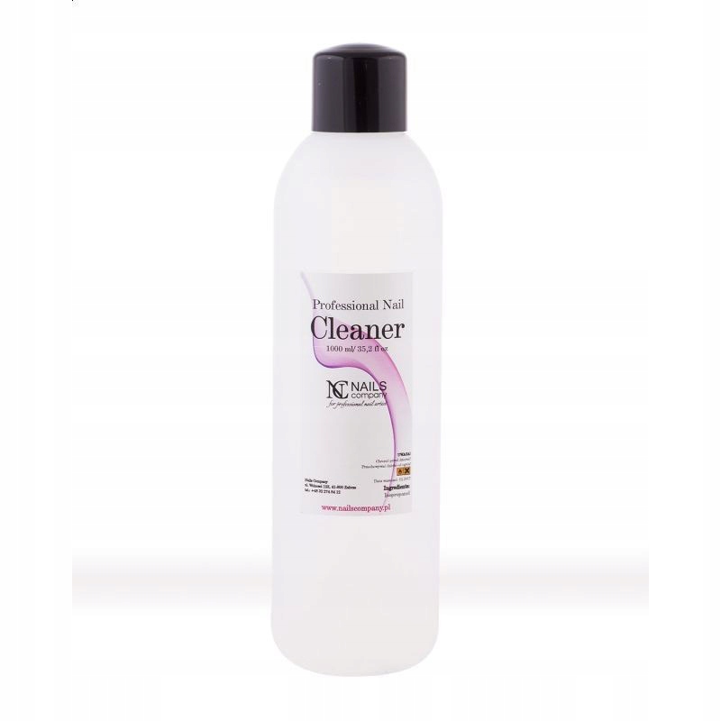 Nails Company cleaner odtłuszczacz premium 1000ml Zakres pojemności 1000 ml i więcej