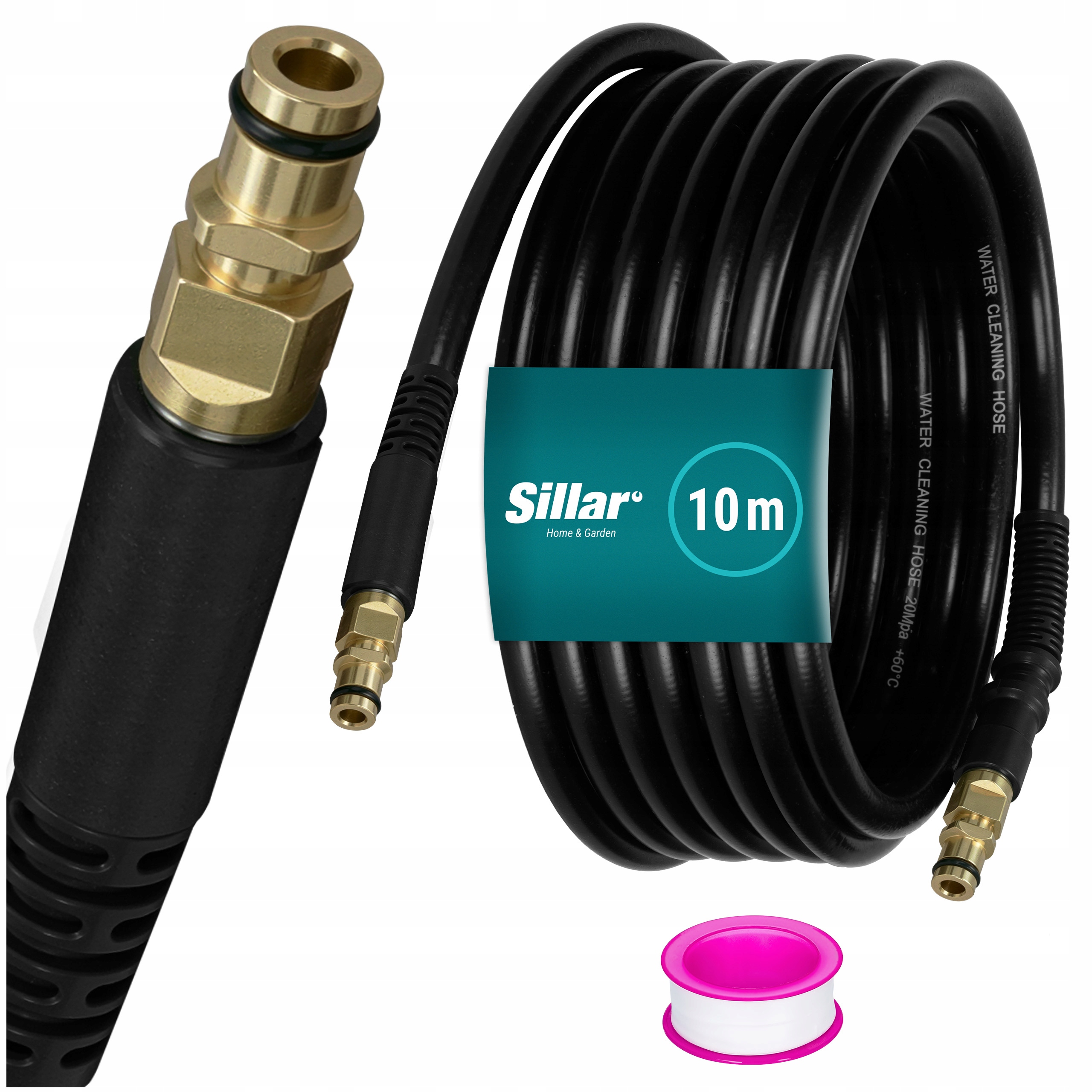 Wąż 10m myjek ciśnieniowych do Karcher K2 K3 K4 K5 K6 K7 Click-click Quick