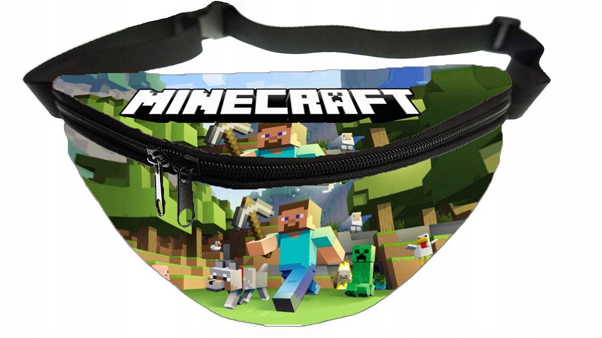 KOMPLET Zestaw MINECRAFT Portfel Nerka Worek Kod producenta x66
