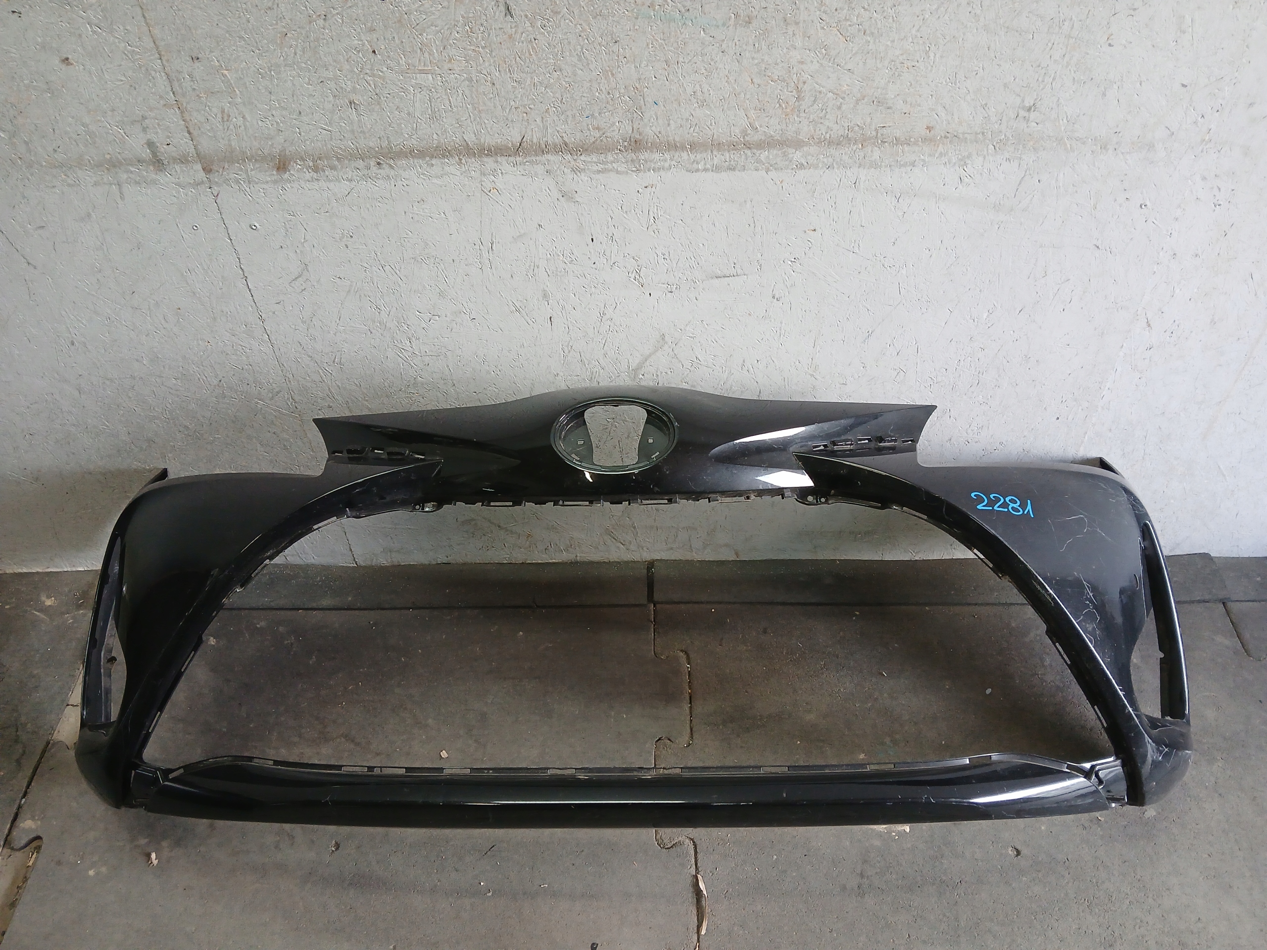 bumper front TOYOTA YARIS III 3 LIFT 17-20
