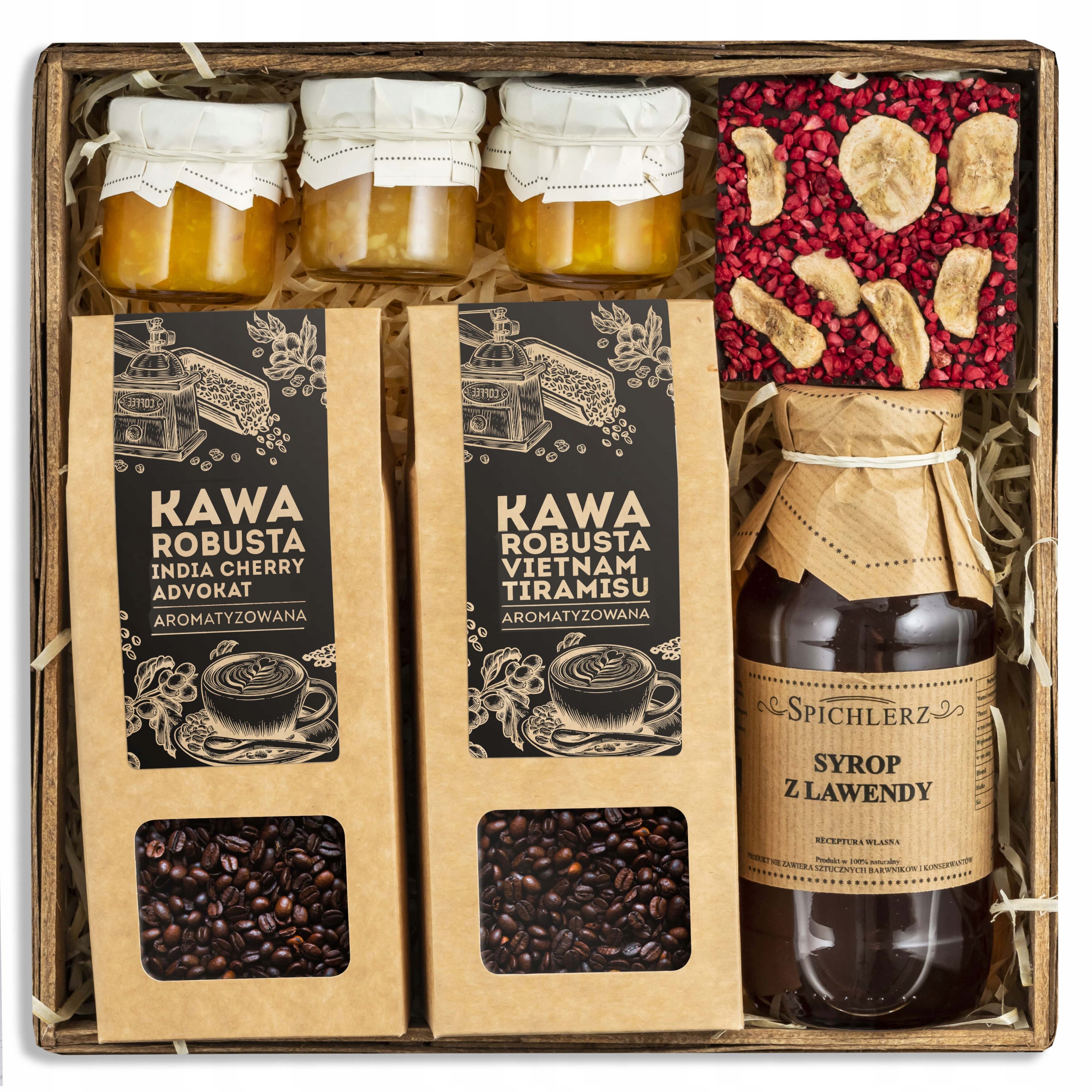 Levně Košíček na Dárek firemní narozeniny jmeniny Káva Čokoláda pro tatínka