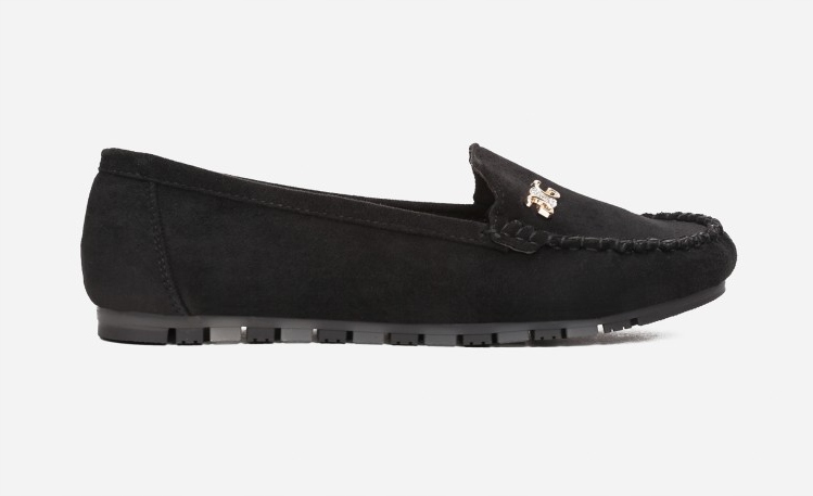 BALERINY MOKASYNY DAMSKIE CYRKONIE CZARNE 40 Marka inna