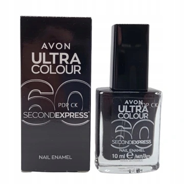 Lakier do Paznokci POWER BLACK Szybkoschnący 60 Second Expres AVON 46037