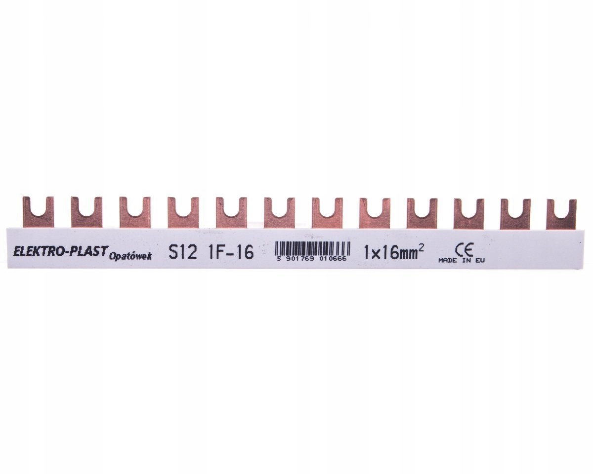 

Szyna Łączeniowa 1P 80A 16MM2 (12 Mod.) 1F S12