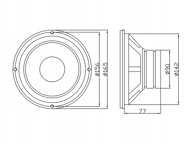 Głośn. BLOW GDN16 8Ohm Marka Blow